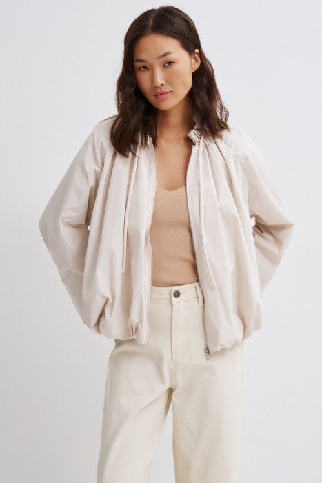 бомбер с драпировкой 816619003 фотография