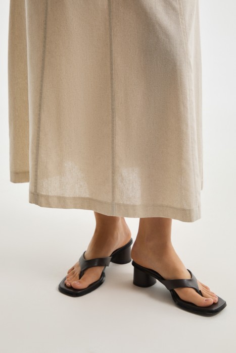 босоножки из натуральной кожи по цене 8610 руб вид справа