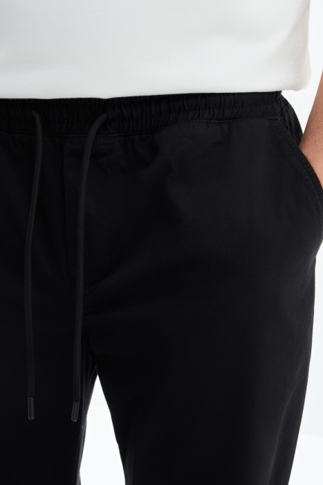 брюки из хлопка от бренда снежная королева вид слева