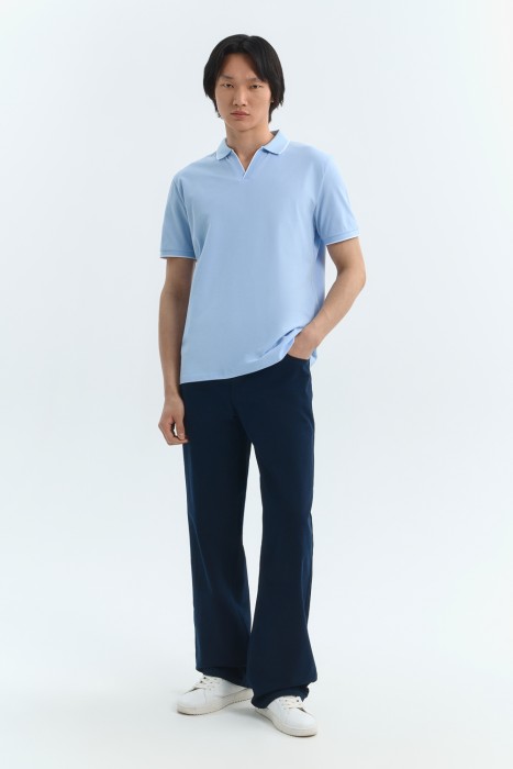 брюки из хлопка от бренда снежная королева вид слева