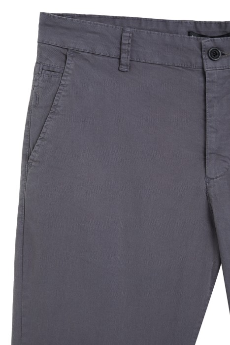 брюки из хлопка из россии вид сбоку