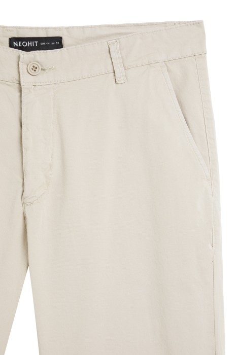 брюки из хлопка из россии вид сбоку