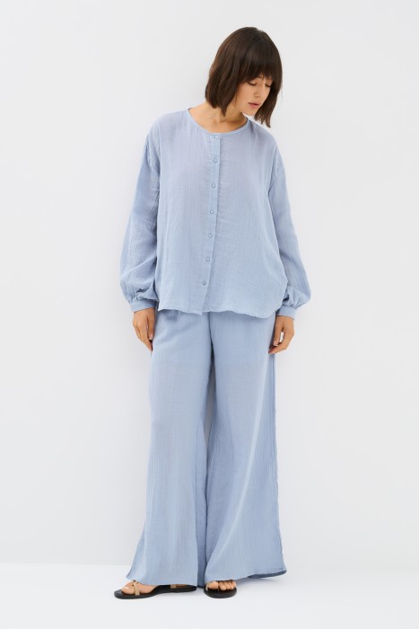 брюки из хлопка 769954003 фотография