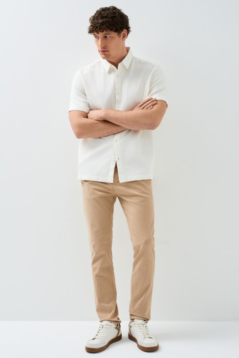 брюки из хлопка по цене 1860 руб вид справа