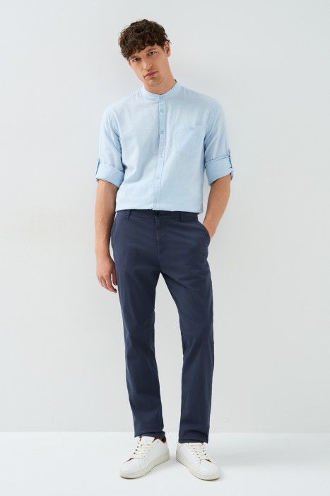 брюки из хлопка 765519003 фотография