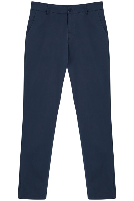 брюки из хлопка из россии вид сбоку