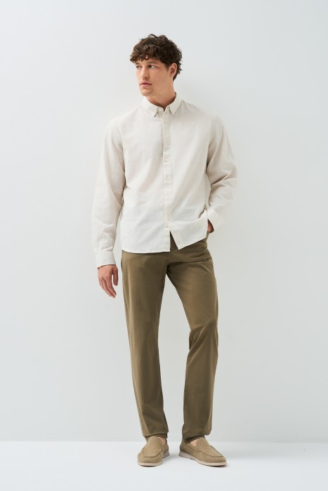 брюки из хлопка 765503003 фотография