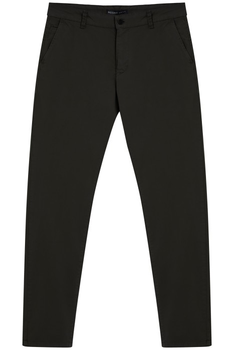 брюки из хлопка из россии вид сбоку