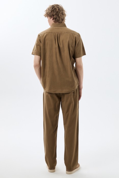 брюки из хлопка по цене 3010 руб вид справа