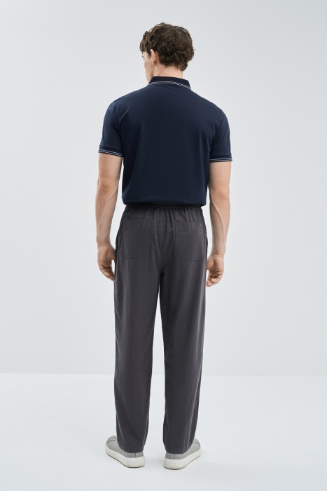 брюки из хлопка по цене 1290 руб вид справа