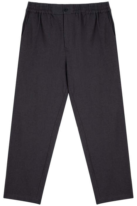 брюки из хлопка из россии вид сбоку