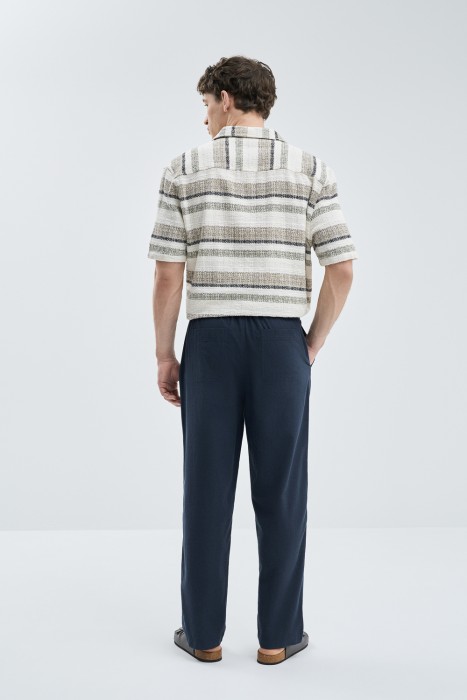 брюки из хлопка по цене 1290 руб вид справа