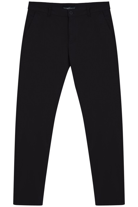 брюки из хлопка из россии вид сбоку