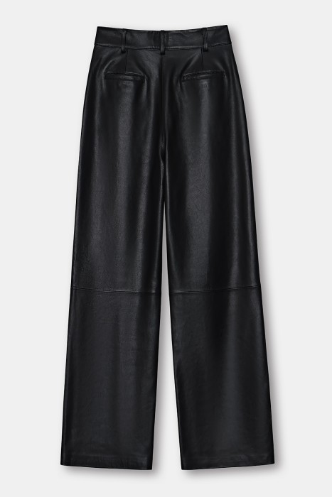 брюки из натуральной кожи по цене 29990 руб вид справа