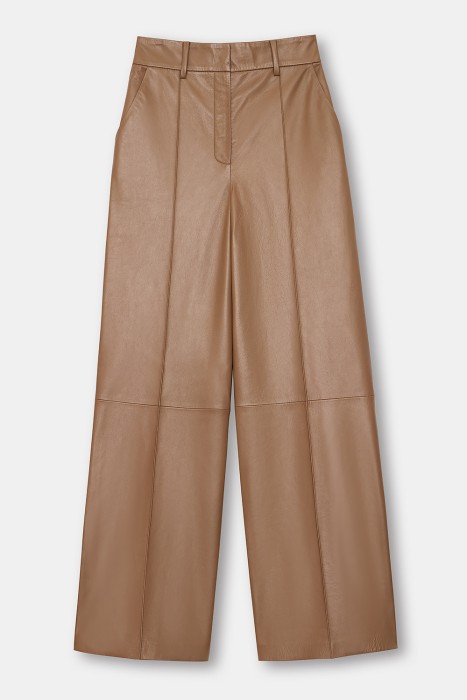 брюки из натуральной кожи по цене 29990 руб вид справа