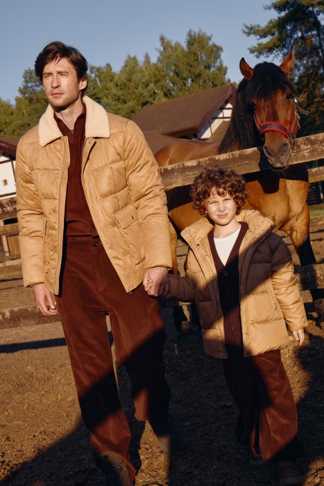брюки из вельвета от бренда снежная королева вид слева