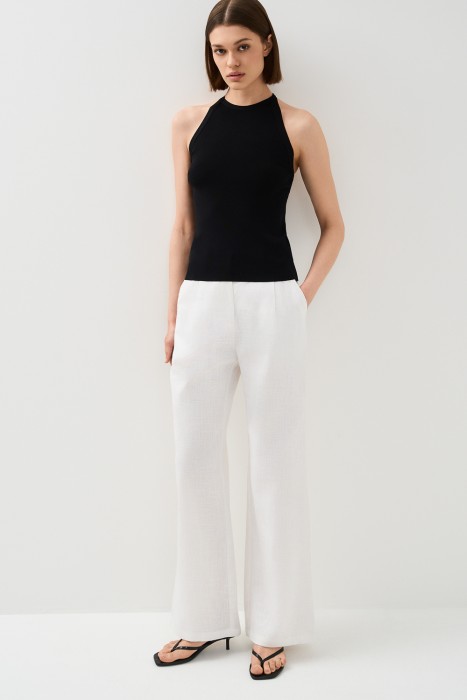 брюки изо льна 754695003 фотография