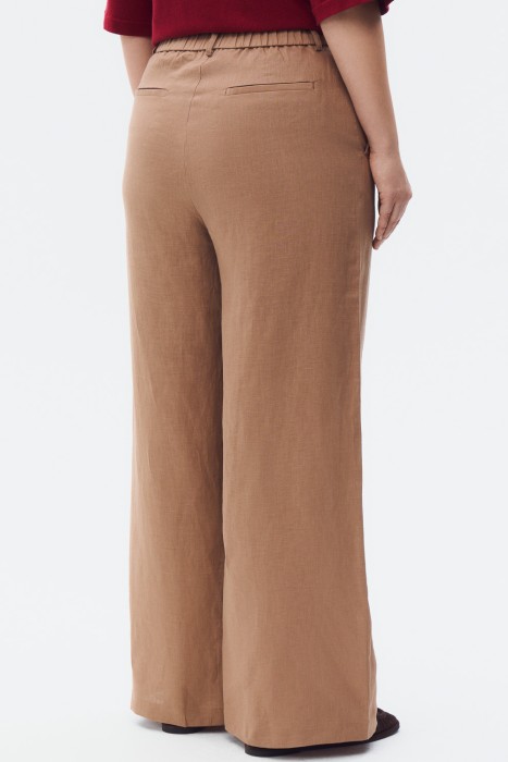 брюки изо льна по цене 4690 руб вид справа