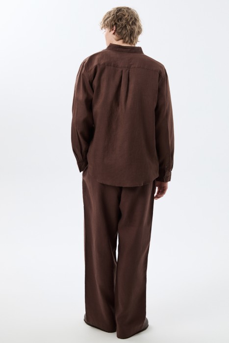 брюки изо льна по цене 3990 руб вид справа