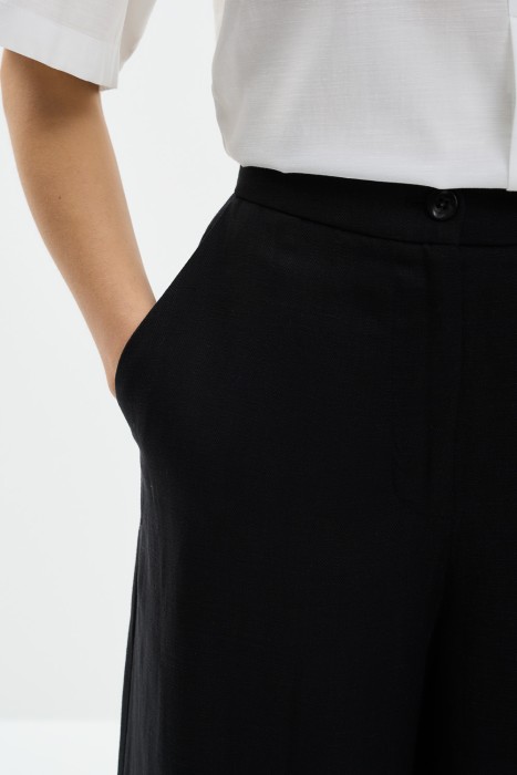 брюки-палаццо из россии вид сбоку