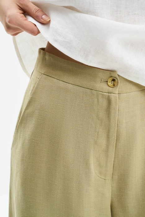 брюки-палаццо из россии вид сбоку