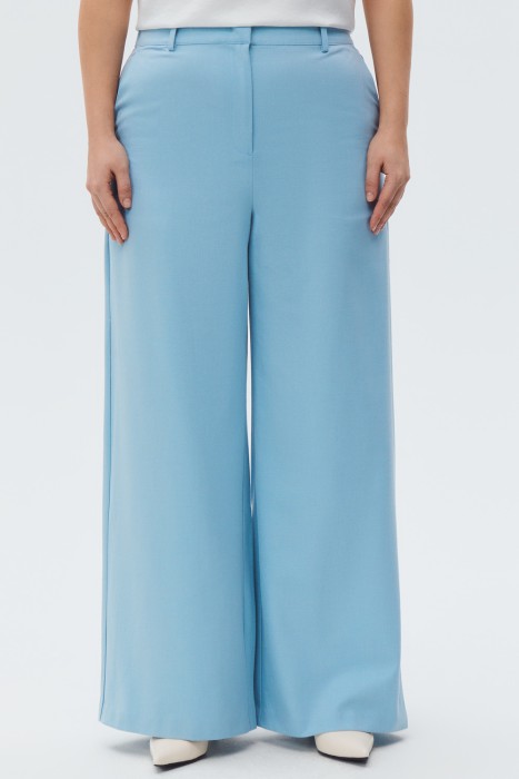 брюки палаццо от бренда снежная королева вид слева