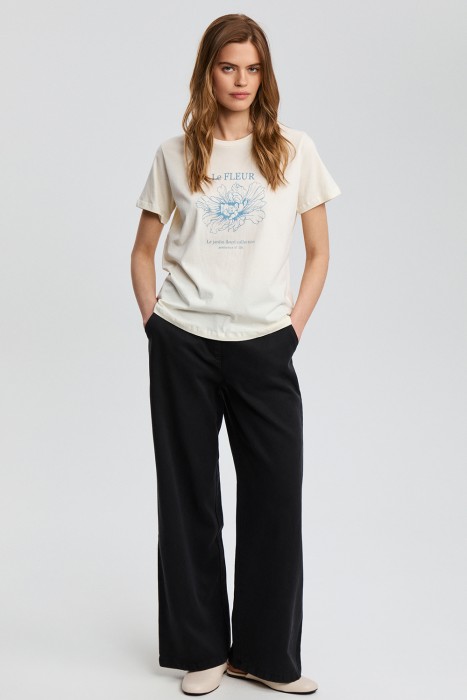 брюки прямого кроя 817691003 фотография