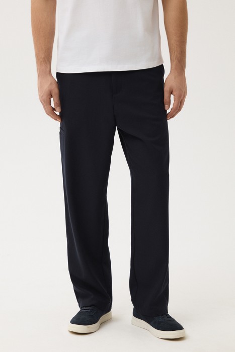 брюки прямые от бренда снежная королева вид слева