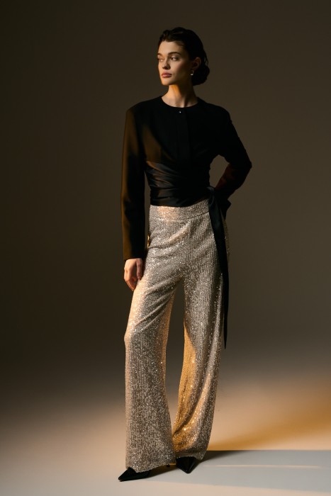 брюки с пайетками по цене 1980 руб вид справа