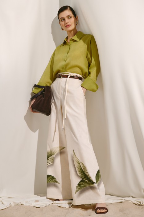 брюки с принтом 768769003 фотография