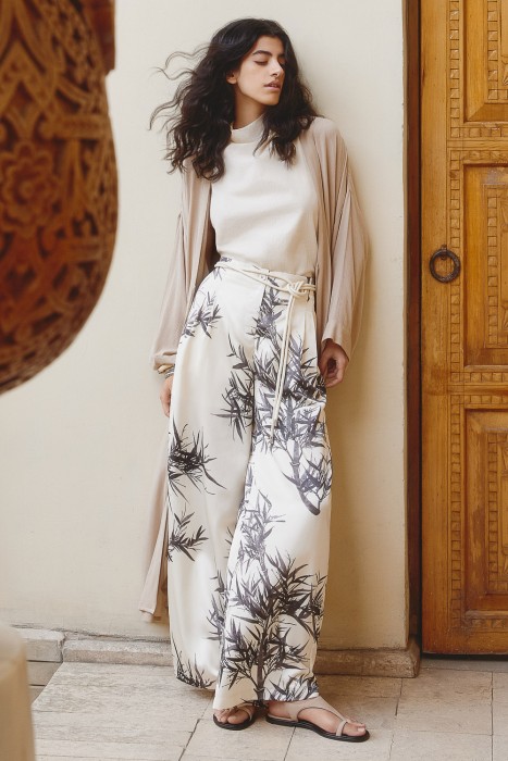 брюки с принтом 755635003 фотография