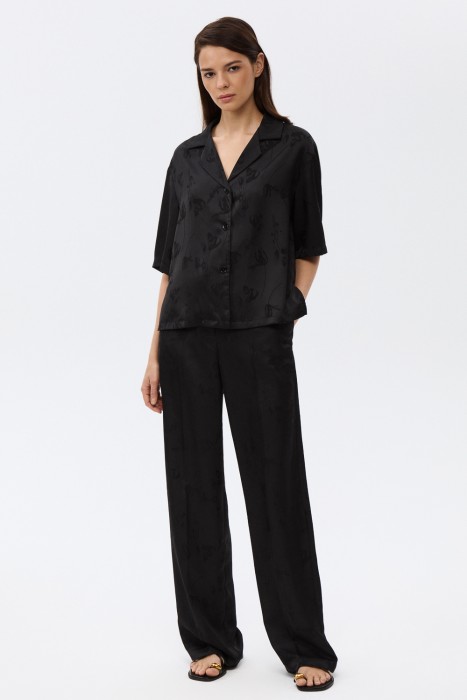 брюки с принтом 815028003 фотография