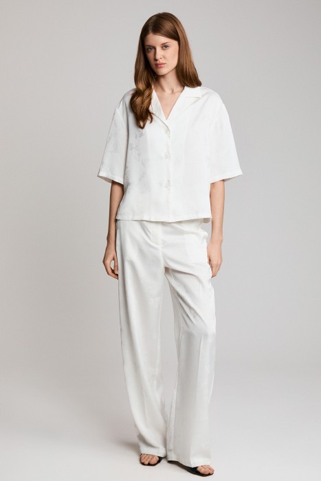 брюки с принтом 815084003 фотография