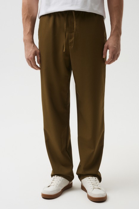 брюки с завязками от бренда снежная королева вид слева