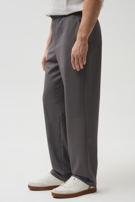 брюки с завязками из россии вид сбоку