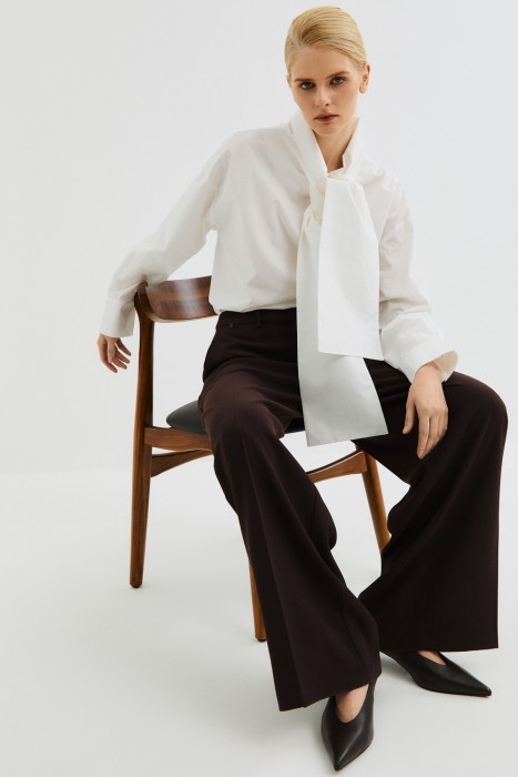 брюки со съемной баской из россии вид сбоку