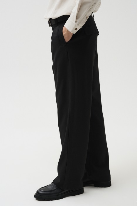 брюки от бренда снежная королева вид слева