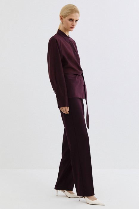 брюки от бренда снежная королева вид слева