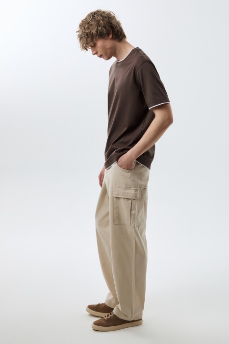 брюки от бренда снежная королева вид слева