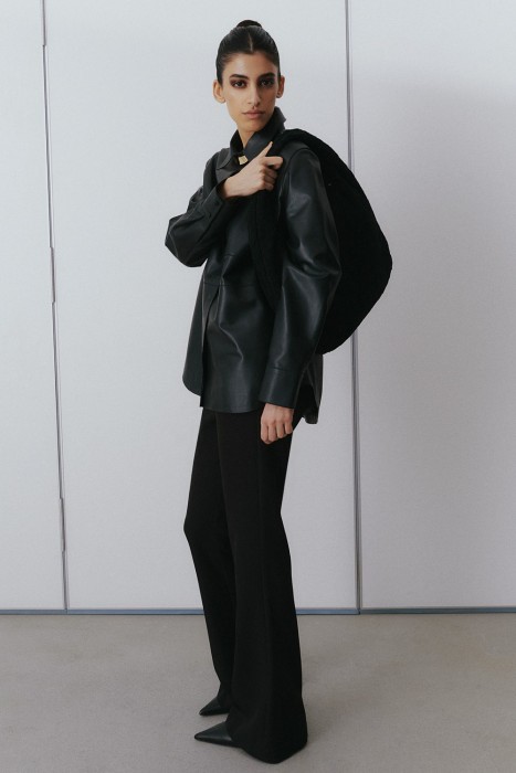 брюки от бренда снежная королева вид слева