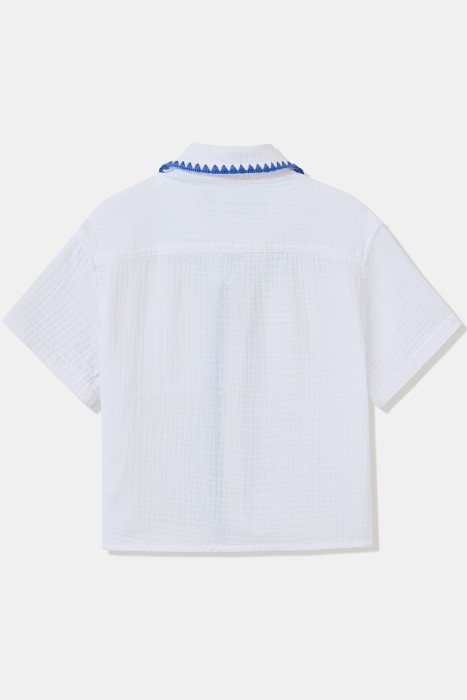 детская рубашка с короткими рукавами по цене 1990 руб вид справа