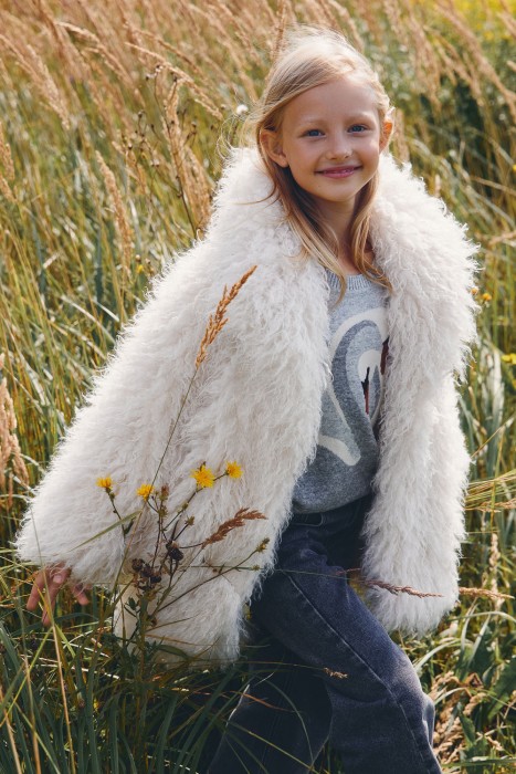 детская шубка из искусственного меха по цене 6920 руб вид справа