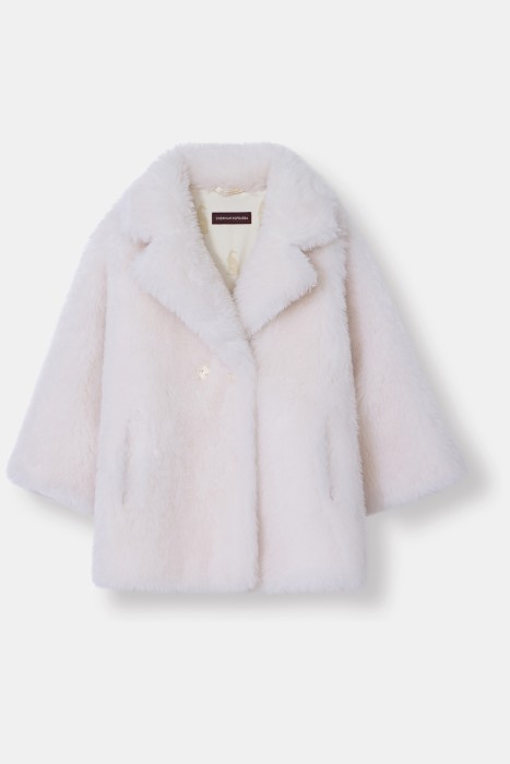 детская шубка из шерсти 796830003 фотография