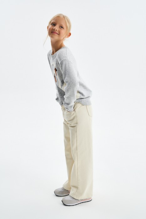 детские джинсы прямого кроя по цене 1210 руб вид справа