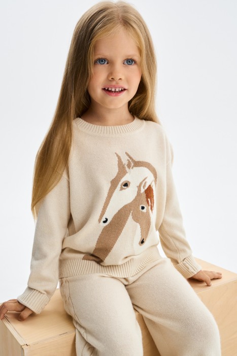 детский джемпер с рисунком по цене 1780 руб вид справа