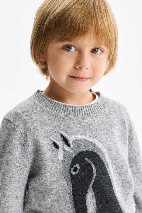 детский джемпер с рисунком по цене 2030 руб вид справа