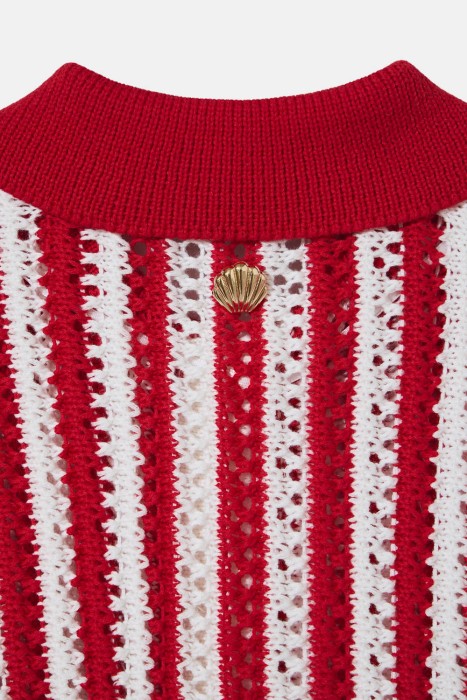 детский вязаный кардиган по цене 5990 руб вид справа