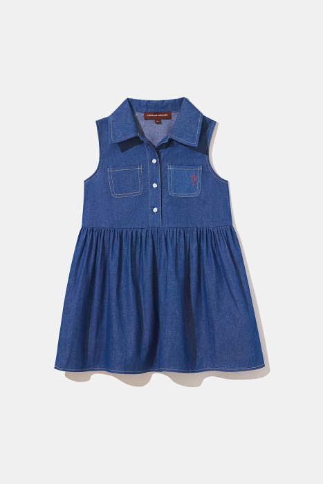 детское платье из денима 827188003 фотография