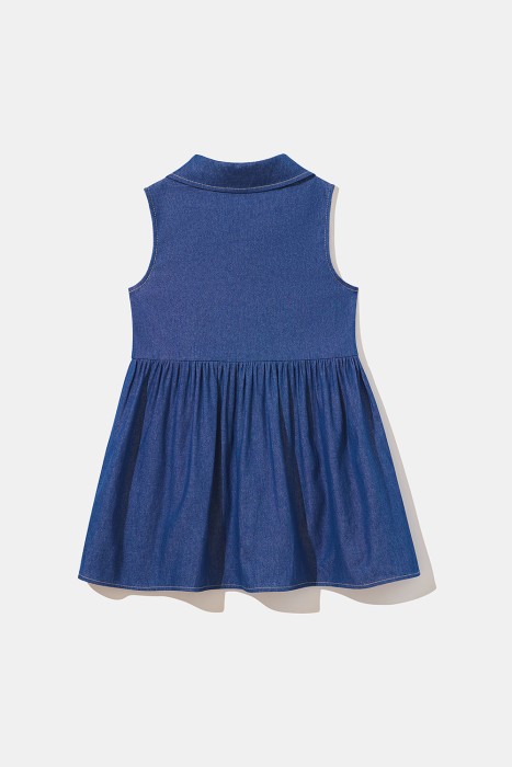 детское платье из денима по цене 6350 руб вид справа