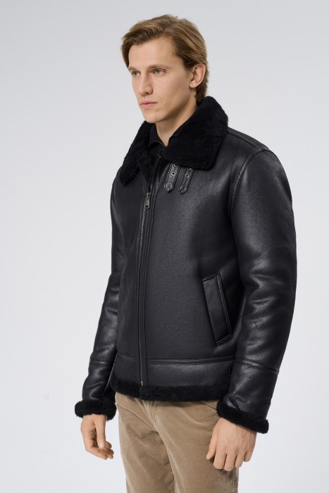 дубленка из искусственного меха по цене 8880 руб вид справа